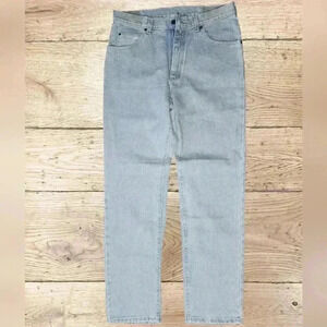 VINTAGE NWT 90s Lee Riders Regular fit straight leg light blue 34x34